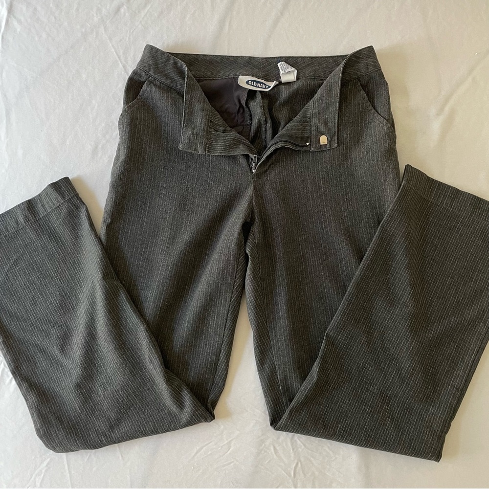 old navy gray dress pants